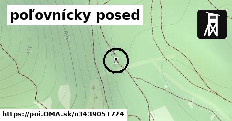 poľovnícky posed