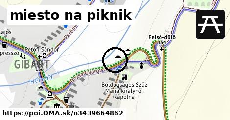 miesto na piknik