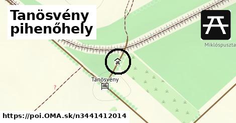 Tanösvény pihenőhely