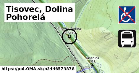 Tisovec, Dolina Pohorelá