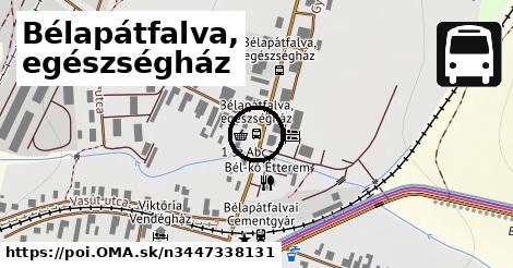 Bélapátfalva, egészségház