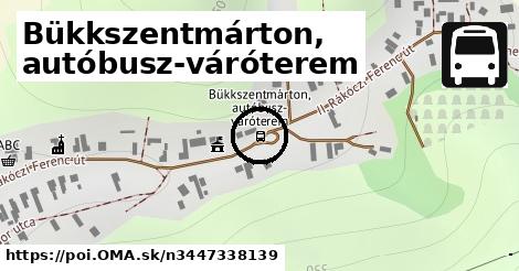 Bükkszentmárton, autóbusz-váróterem