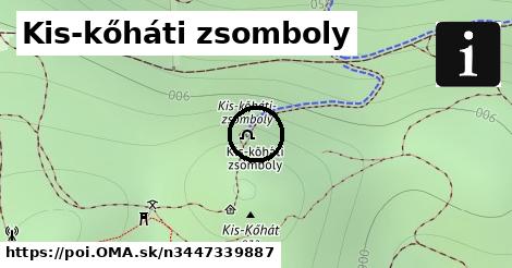 Kis-kőháti zsomboly