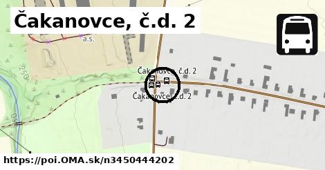 Čakanovce, č.d. 2