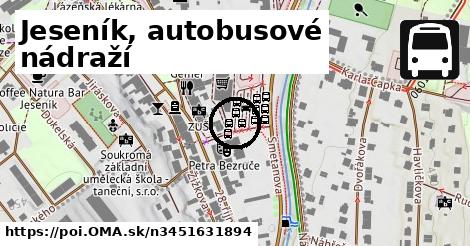 Jeseník, autobusové nádraží