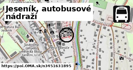 Jeseník, autobusové nádraží