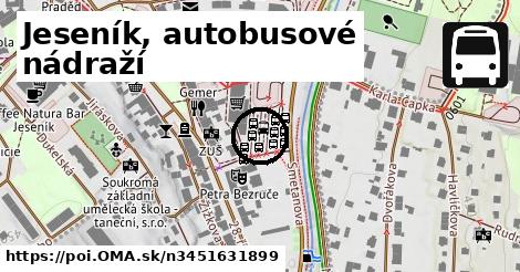 Jeseník, autobusové nádraží