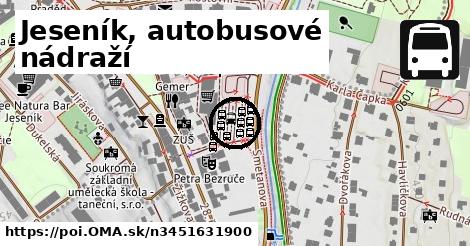 Jeseník, autobusové nádraží