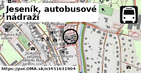 Jeseník, autobusové nádraží