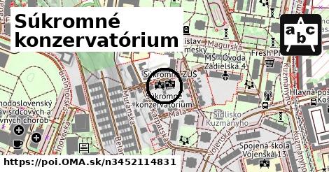 Súkromné konzervatórium