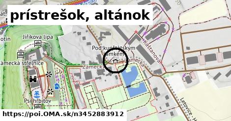 prístrešok, altánok