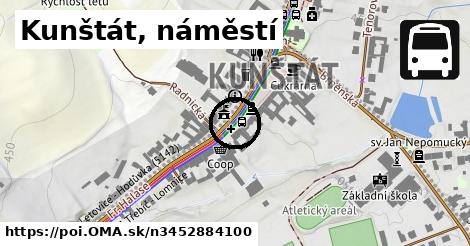 Kunštát, náměstí