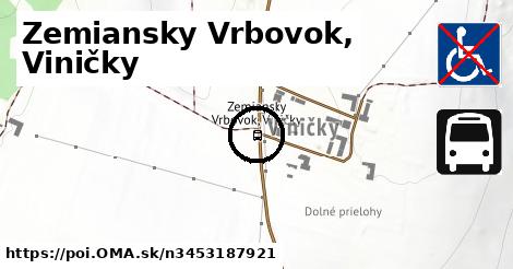 Zemiansky Vrbovok, Viničky