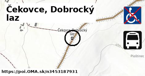 Čekovce, Dobrocký laz