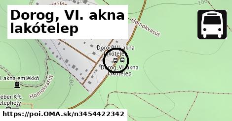 Dorog, VI. akna lakótelep