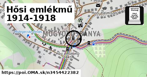 Hősi emlékmű 1914-1918