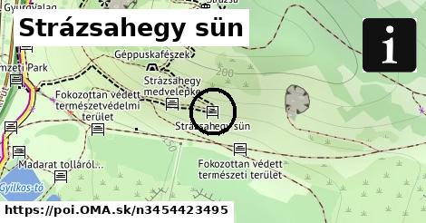 Strázsahegy sün