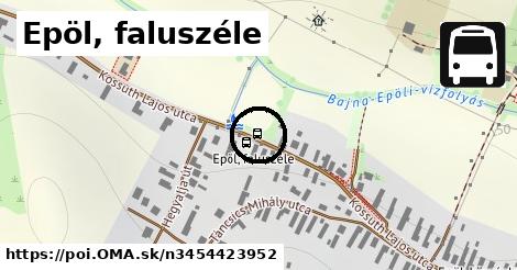 Epöl, faluszéle