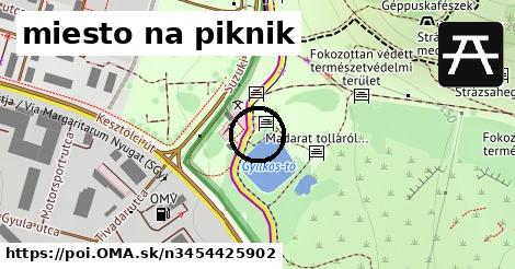 miesto na piknik