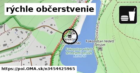 rýchle občerstvenie