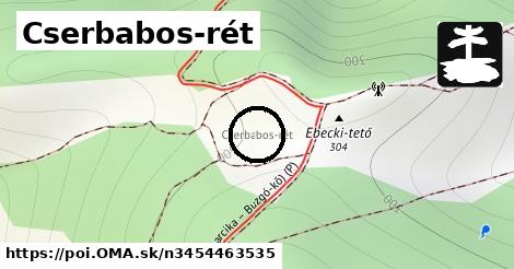 Cserbabos-rét