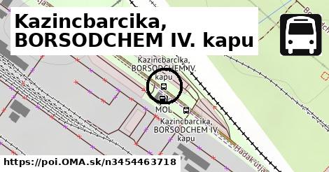 Kazincbarcika, BORSODCHEM IV. kapu