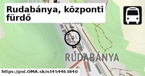 Rudabánya, központi fürdő