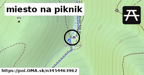 miesto na piknik