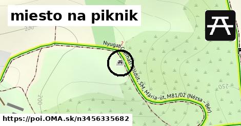 miesto na piknik