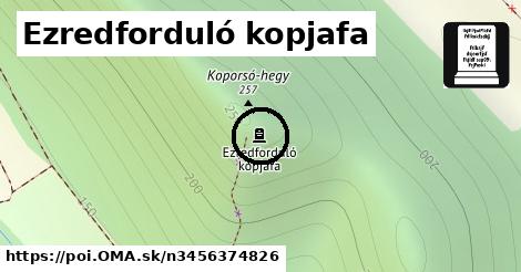 Ezredforduló kopjafa