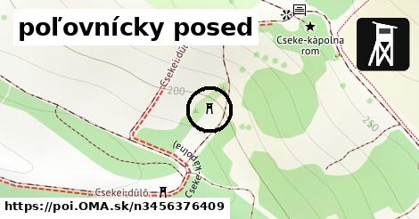 poľovnícky posed