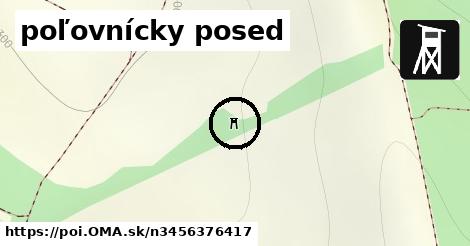 poľovnícky posed