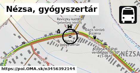 Nézsa, gyógyszertár