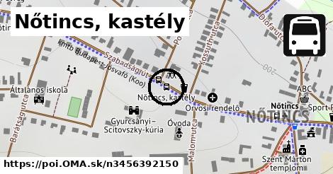 Nőtincs, kastély