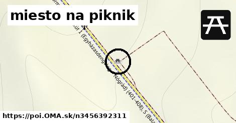 miesto na piknik