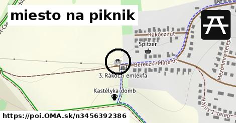 miesto na piknik