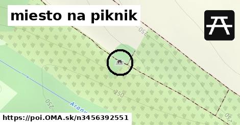 miesto na piknik