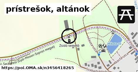 prístrešok, altánok