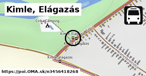 Kimle, Elágazás