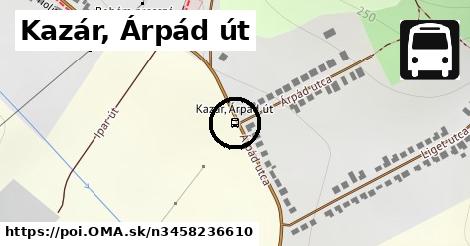Kazár, Árpád út