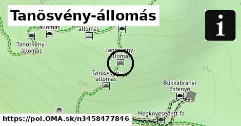 Tanösvény-állomás