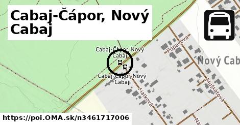 Cabaj-Čápor, Nový Cabaj