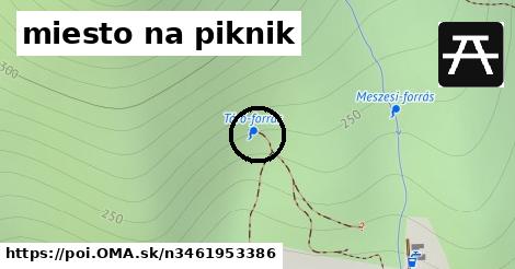 miesto na piknik