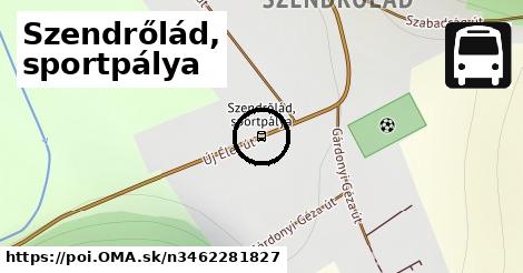 Szendrőlád, sportpálya