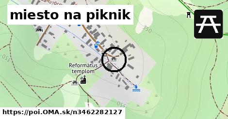 miesto na piknik