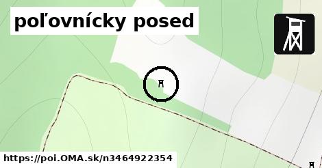 poľovnícky posed