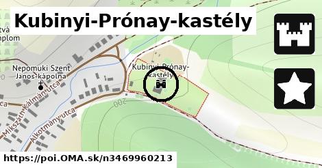 Kubinyi-Prónay-kastély