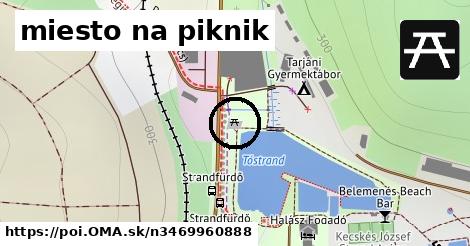 miesto na piknik