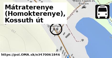 Mátraterenye (Homokterenye), Kossuth út