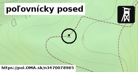 poľovnícky posed